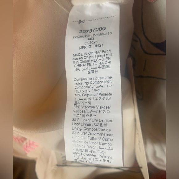 Poeselle Women's Striped Sweetheart Neck Ruffle Trim Peplum Hem Blouse shein - Picture 7 of 8